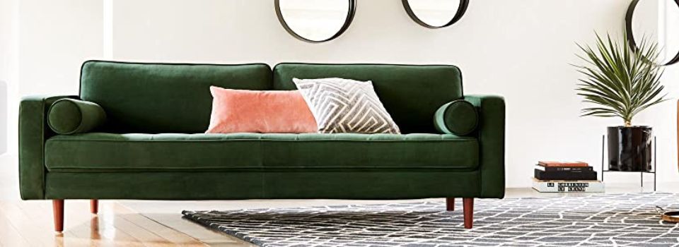 Velvet Sofas Rivet store