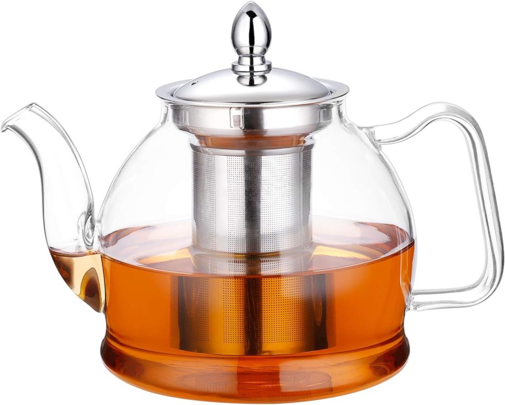 HIWARE 1000ml Glass Teapot with Removable Infuser - Review and Buying Guide 2