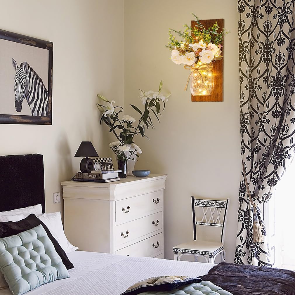 Rustic Wall Sconces Mason Sconces Jar Review - Best home decor items