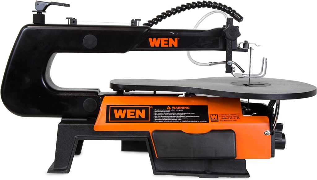 WEN 3921 Scroll Saw Review Two-Direction Variable Speed with Work Light 1