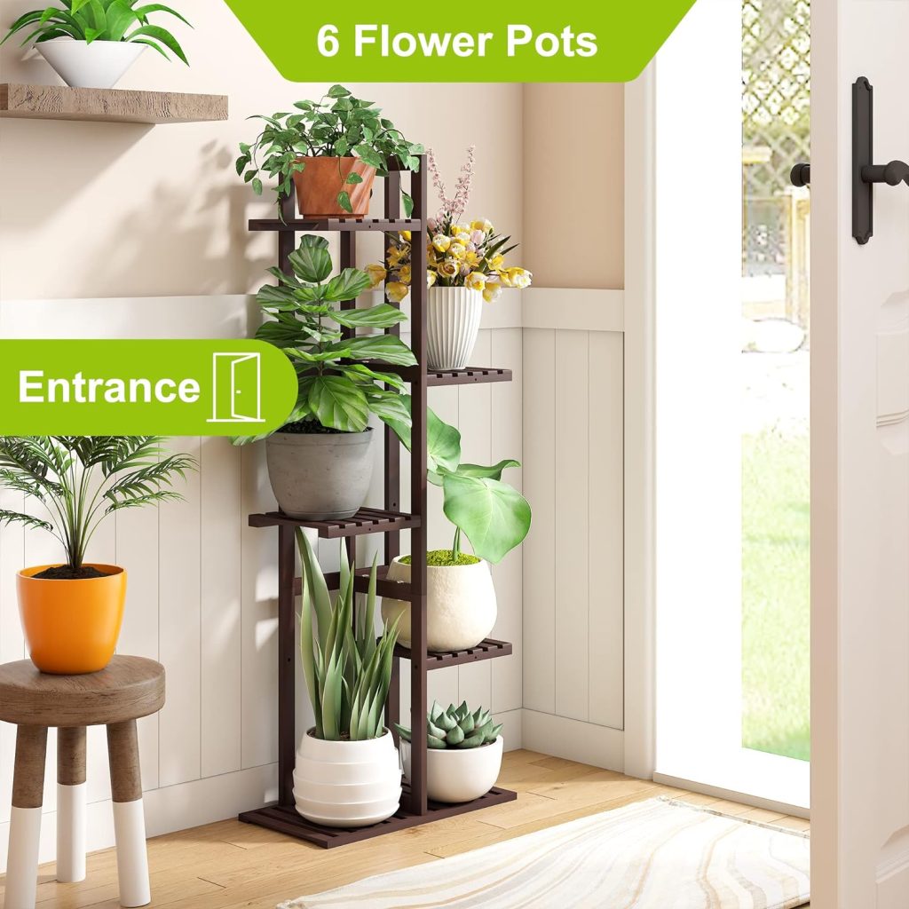 BMOSU Plant Stand Review Sturdy and Versatile Indoor Outdoor Plant Holder 4