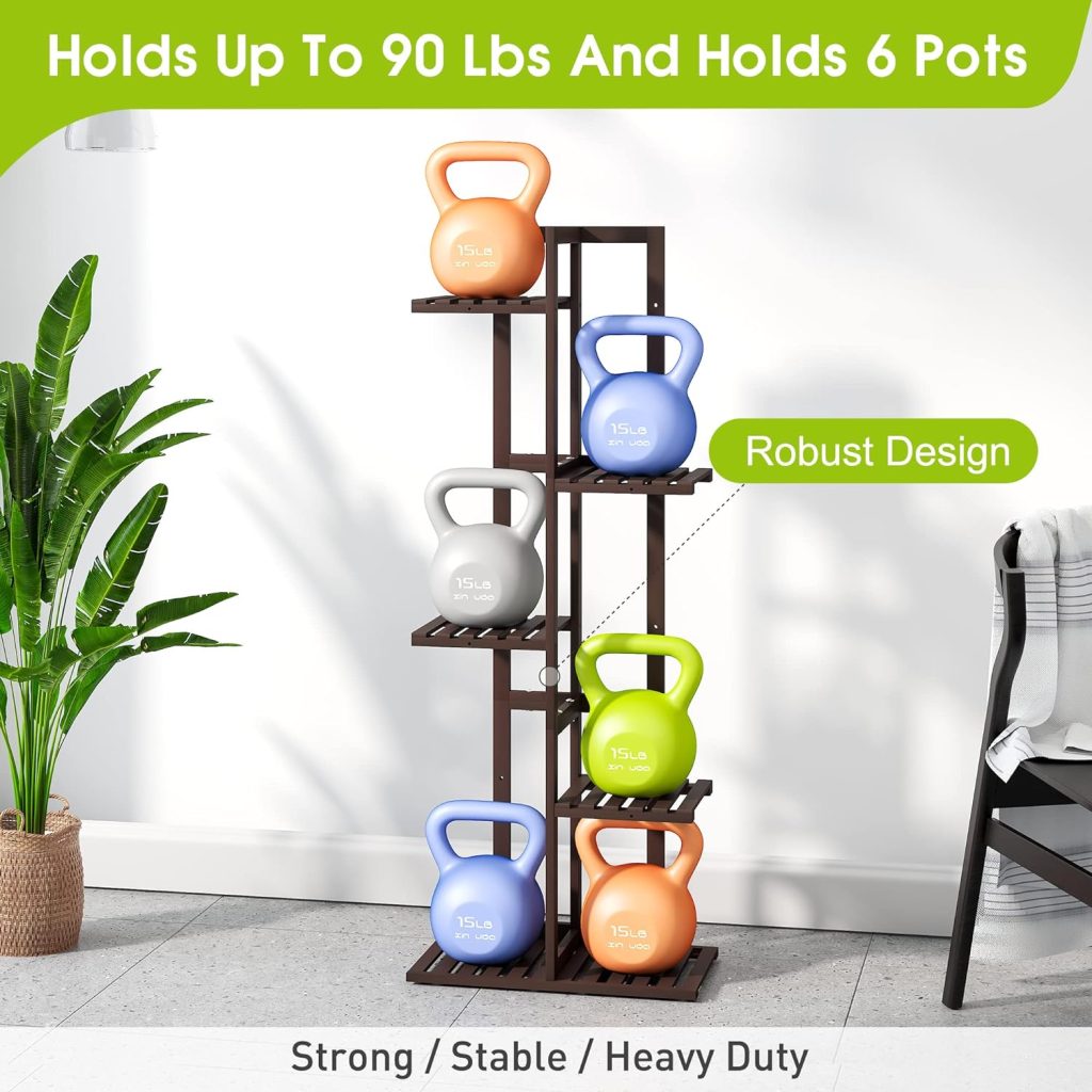 BMOSU Plant Stand Review Sturdy and Versatile Indoor Outdoor Plant Holder 6