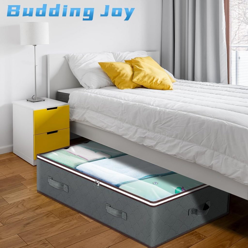 Budding Joy 90L Under Bed Storage Containers Review Space-Saving and Durable