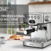 Brew Like a Barista at Home: Geek Chef 20-Bar Espresso Machine with Milk Frother