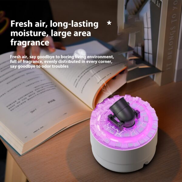 Bring Home Calm and Style: Discover the Battery Aroma Diffuser with Colorful Flame Ambience