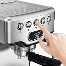 Brew Like a Barista at Home: Geek Chef 20-Bar Espresso Machine with Milk Frother