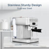 Brew Like a Barista at Home: Geek Chef 20-Bar Espresso Machine with Milk Frother