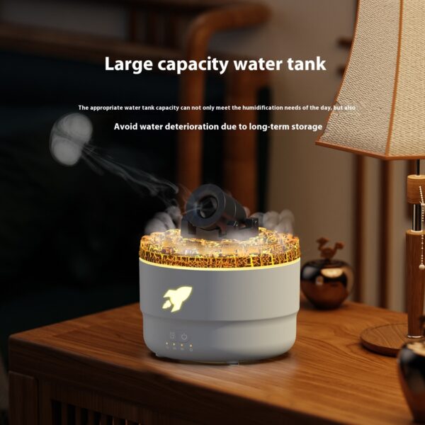 Bring Home Calm and Style: Discover the Battery Aroma Diffuser with Colorful Flame Ambience
