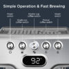 Brew Like a Barista at Home: Geek Chef 20-Bar Espresso Machine with Milk Frother