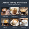 Brew Like a Barista at Home: Geek Chef 20-Bar Espresso Machine with Milk Frother