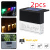 Light Up Your Evenings with Style: Waterproof RGB LED Solar Step & Fence Light for a Magical Outdoor Glow